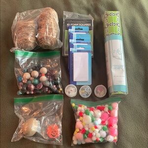 Large lot of various craft items. Multiple brands, styles and sizes.